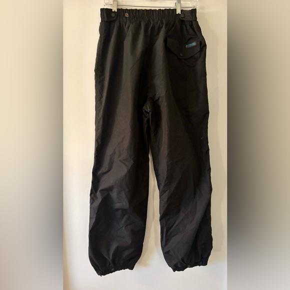 Vintage 1994 Columbia 💯 Nylon Ski Pants in Black Women’s Sz Large 🎿 - Picture 2 of 8